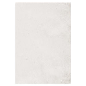 Azaliya 200x300cm Faux Rabbit Fur Floor Rug in Cream White