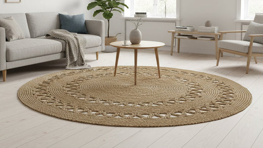 How a Simple Round Rug Turns a House Into a Home