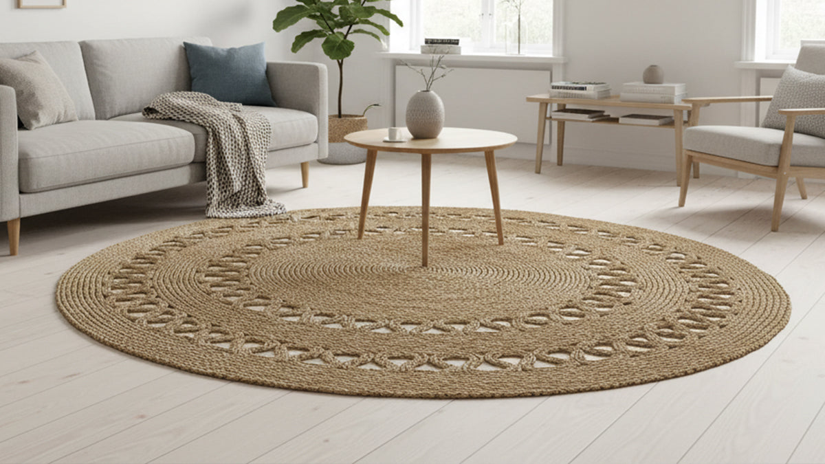 How a Simple Round Rug Turns a House Into a Home