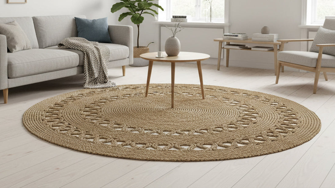 How a Simple Round Rug Turns a House Into a Home