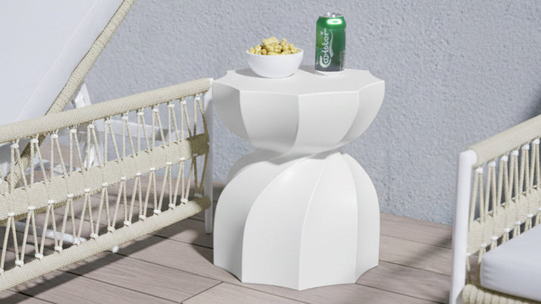 How to Clean for Concrete Furniture: Concrete chairs, tables and more.