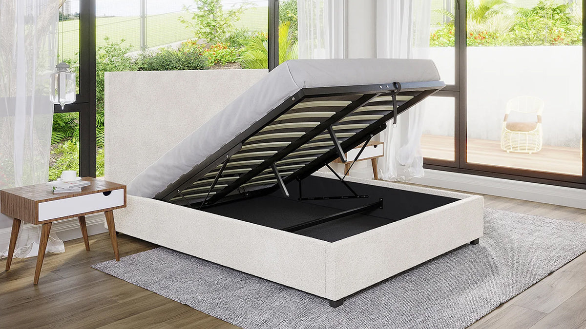 Less Furniture, More Space: A Minimalist Storage Bed Guide