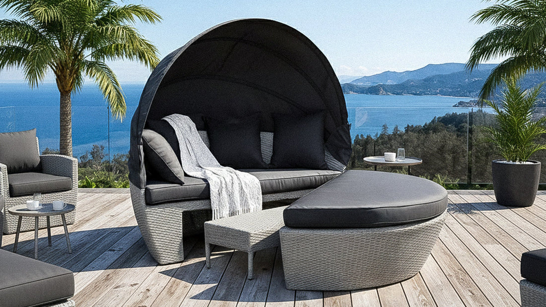 Turn Your Backyard into a Relaxing Sanctuary with a Stylish Outdoor Daybed