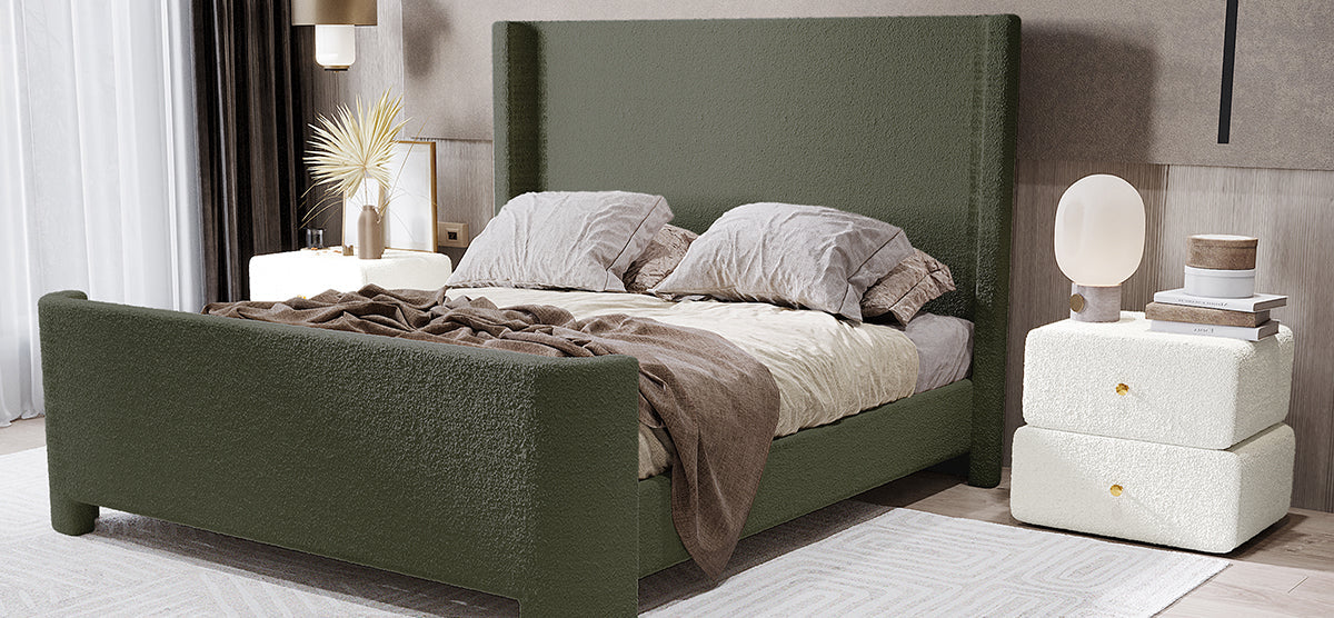 Green Queen Beds & Frames