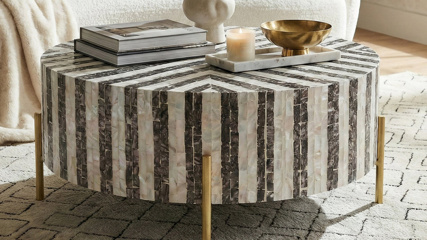 Stylist Exclusive First Look – New Mother of Pearl Tables