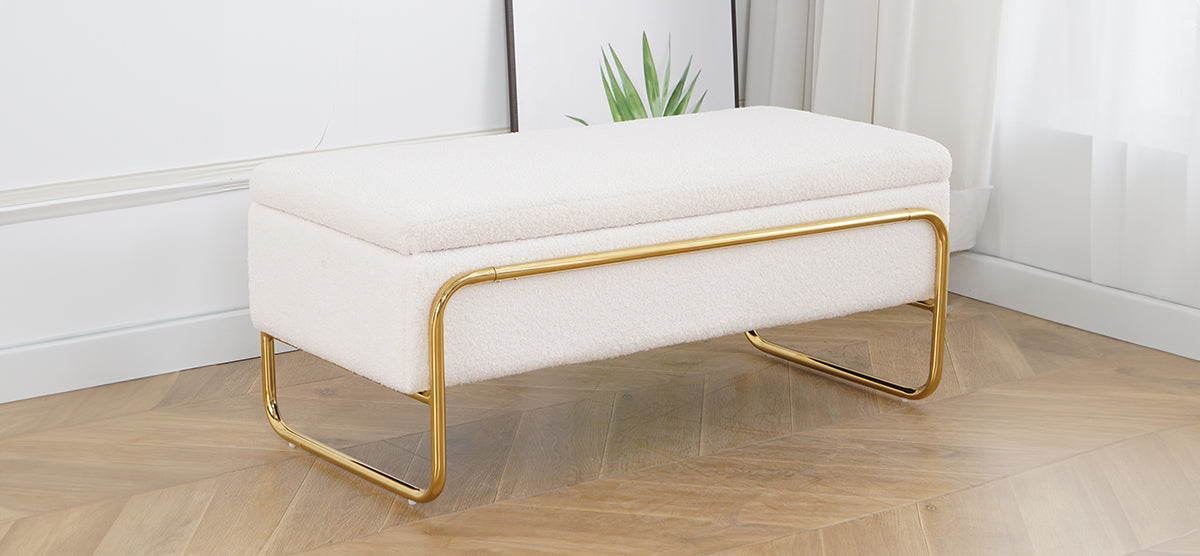 Natural Stools and Ottoman