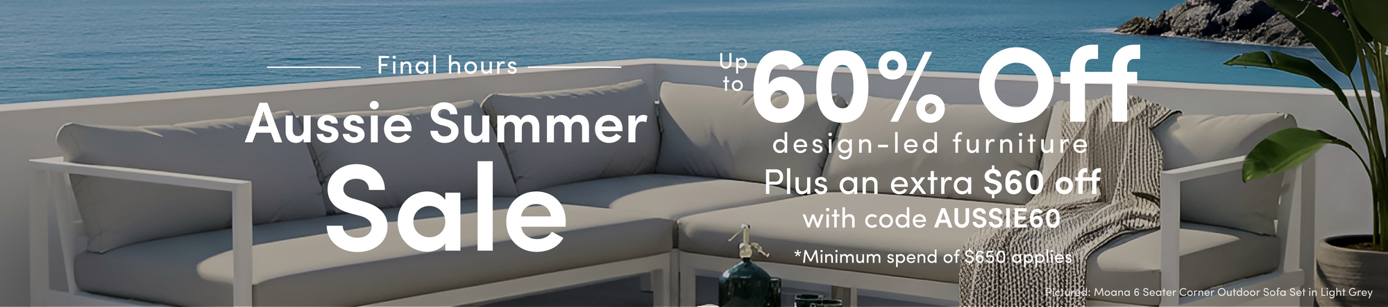 Aussie Summer sale. $60 Off Storewide with code AUSSIE60