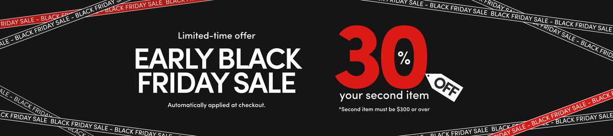 Early Black Friday sale. 30% Off your second Item