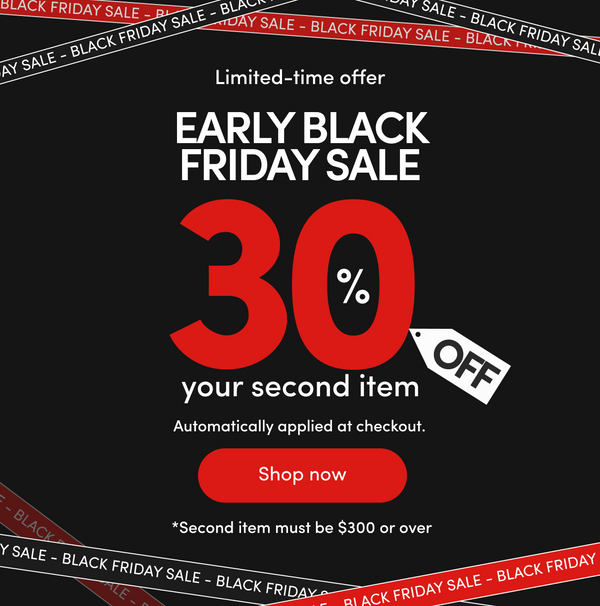 Early Black Friday Sale