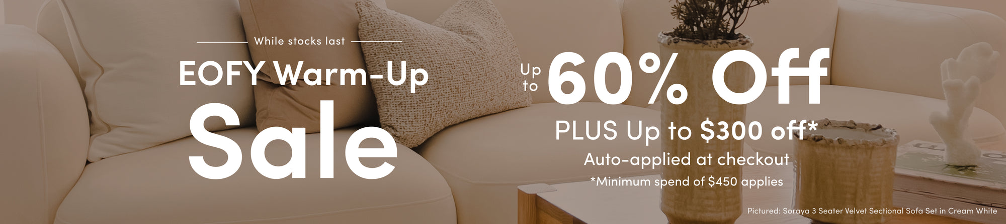 Aussie Summer sale. $60 Off Storewide with code AUSSIE60