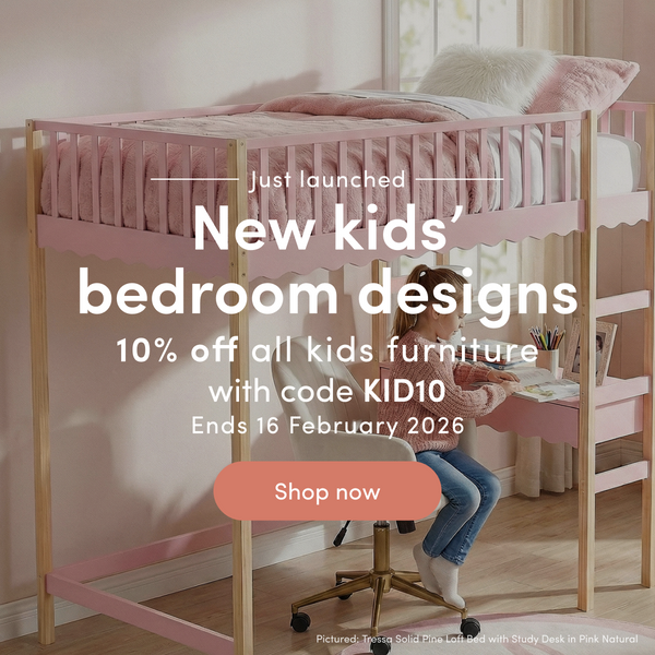 New Kids Bedroom Designs. 10% Off all kids furniture with code KID10