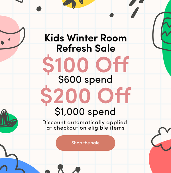 Kids Winter Room Refresh Sale