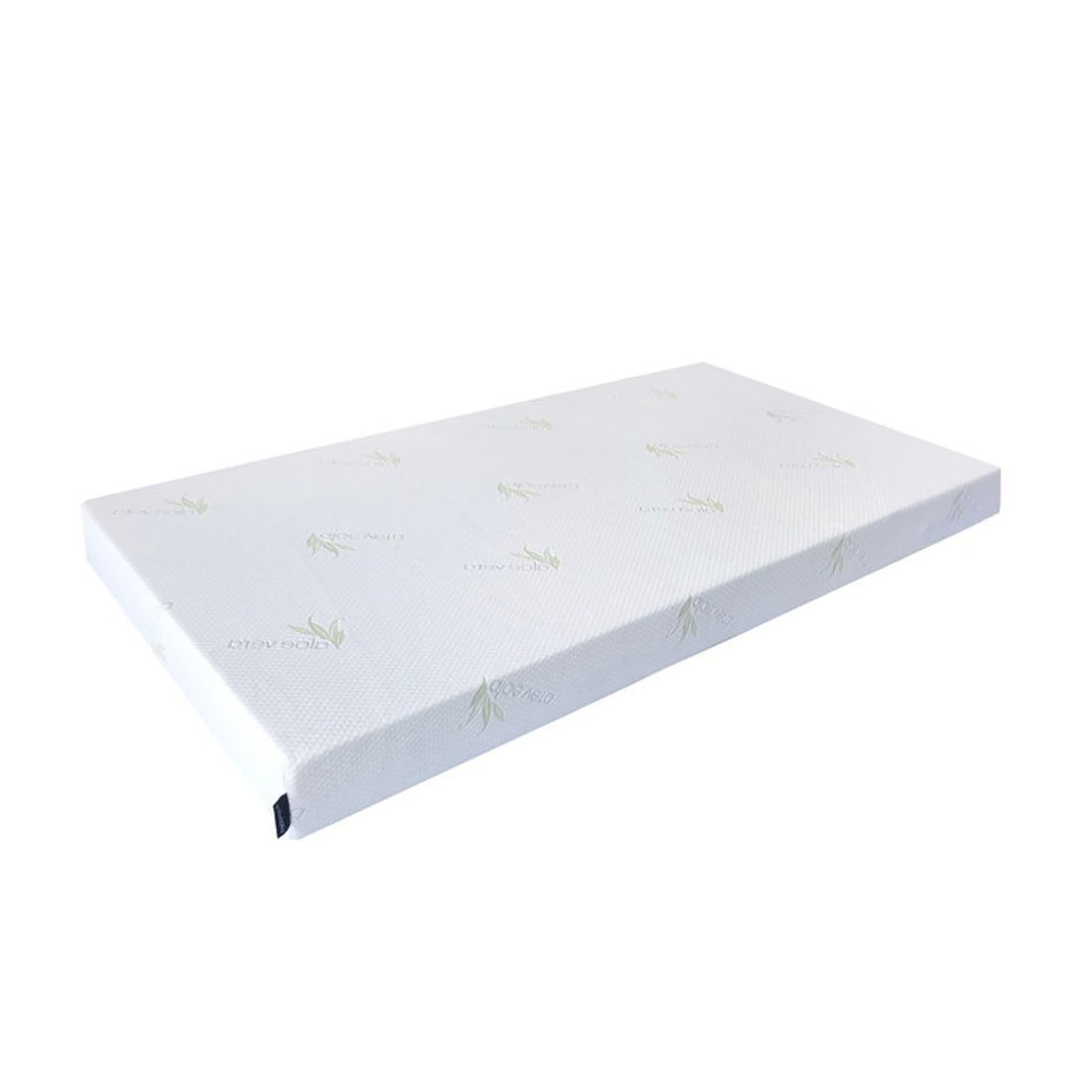 Cornelia Solid Wood Triple Bunk Bed with Storage & Mattress Bundle features a white foam mattress wrapped in a bamboo-fiber–style cover, highlighting the bed's space-saving design and premium comfort.