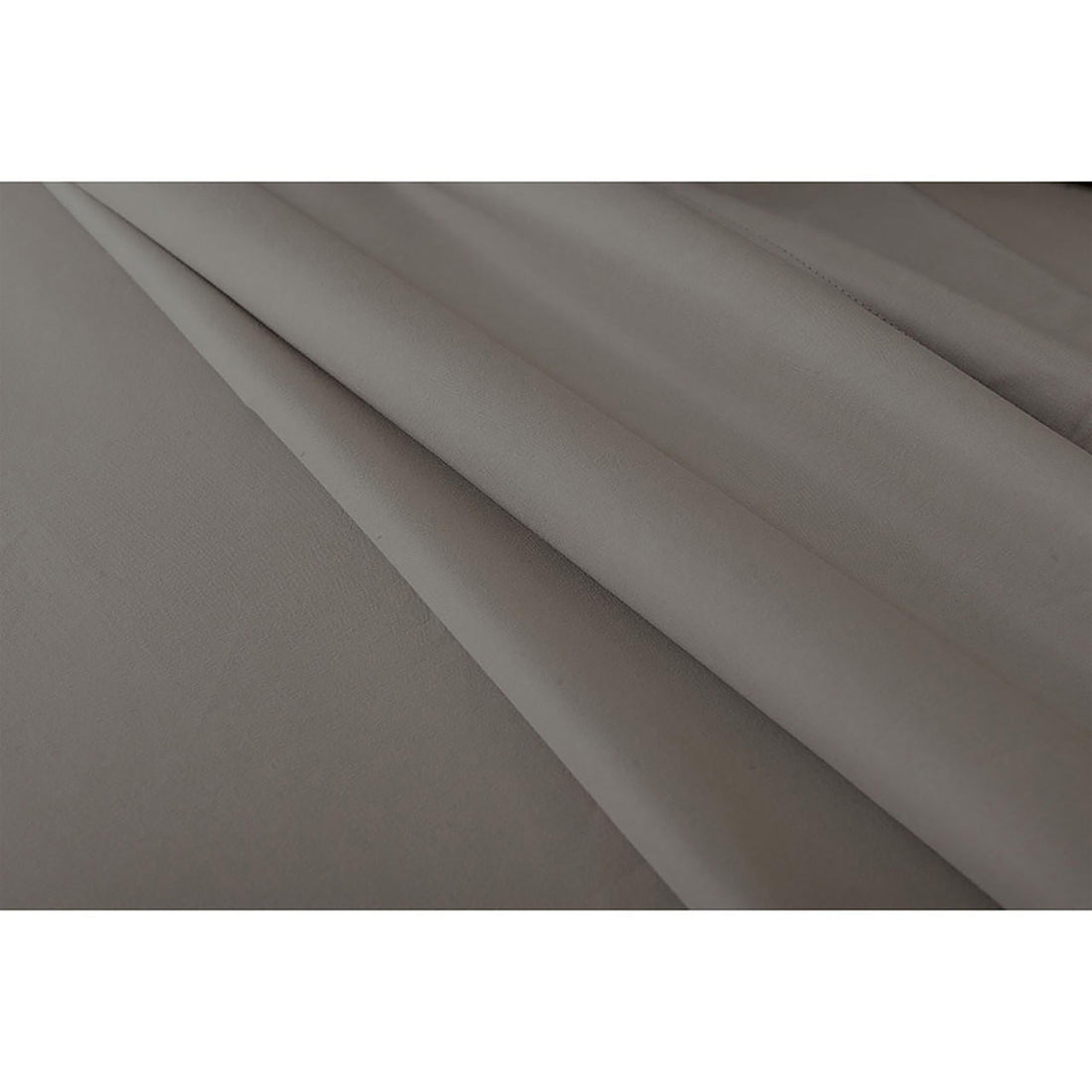 Close-up of Valeria 1000TC Ultra Soft Bed Sheet Set – King (Grey), showcasing the luxurious, ultra-soft microfiber fabric, emphasizing its wrinkle-resistant and breathable qualities for a comfortable, elegant bedroom addition.