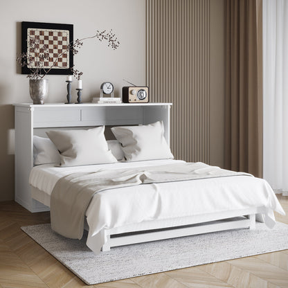 Flecter Foldable Foam Mattress - Queen featured in a cozy bedroom setup with a white pillow on a bed, complemented by interior design elements like a clock on a stand and a radio.