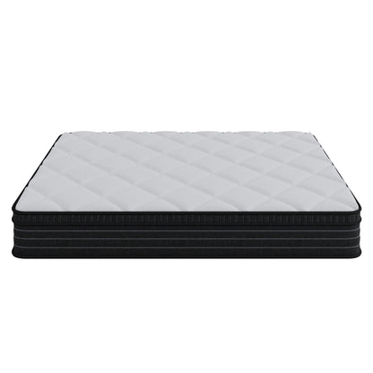 Iris Double Firm 25cm Foam Pillow Top Pocket Spring Mattress