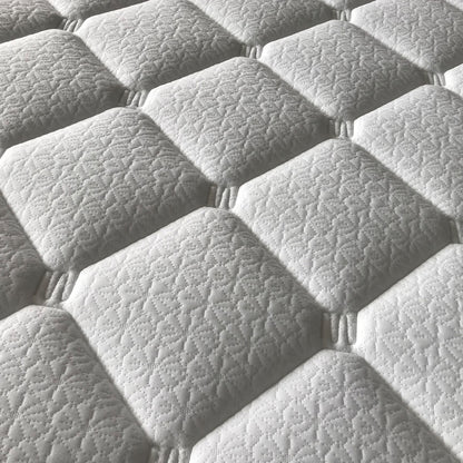 Iris Double Firm 25cm Foam Pillow Top Pocket Spring Mattress