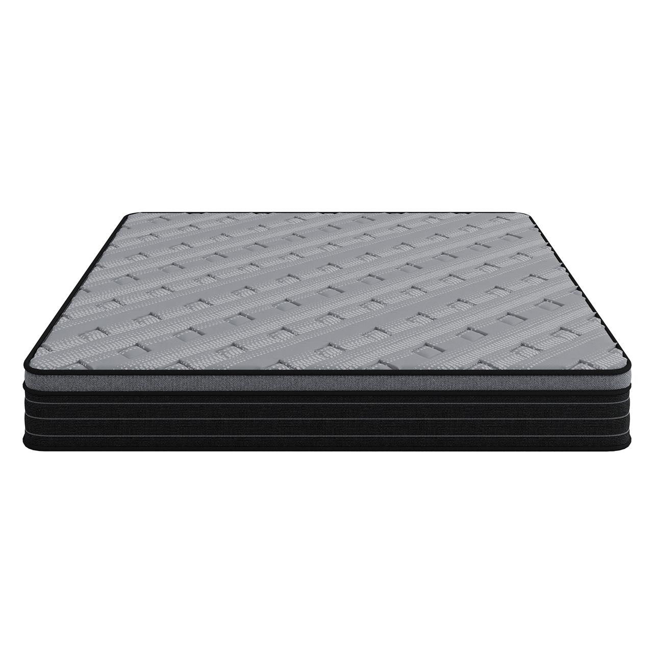 Phoebe 33cm Thick Firm Foam Euro Pillow Top Pocket Spring Mattress  - King