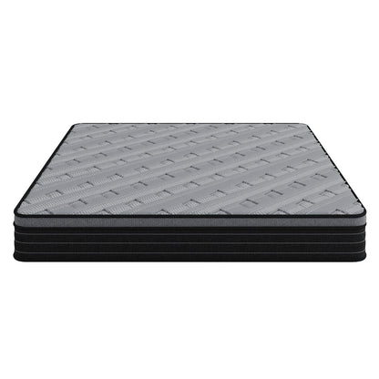 Phoebe 33cm Thick Firm Foam Euro Pillow Top Pocket Spring Mattress  - King