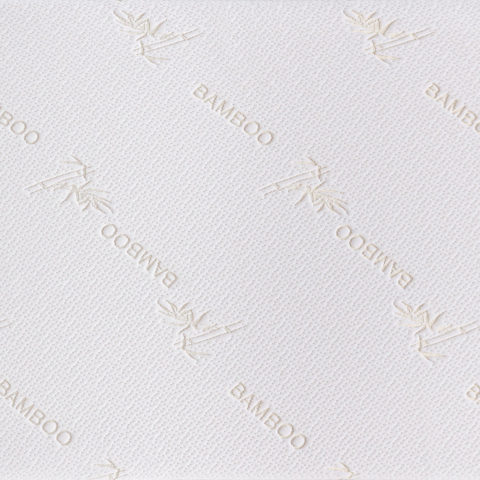 Close-up of the Plico Bamboo Folding Foam Mattress - Queen, highlighting its smooth surface texture and folded state. The image emphasizes the product's compact design suitable for easy storage and transport.