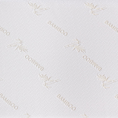 Close-up of the Plico Bamboo Folding Foam Mattress - Queen, highlighting its smooth surface texture and folded state. The image emphasizes the product's compact design suitable for easy storage and transport.