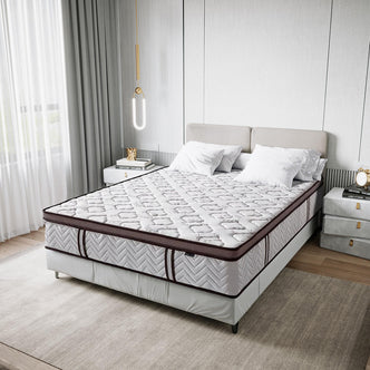 Selene Queen 30cm Euro Top Latex Mattress in Medium Firm