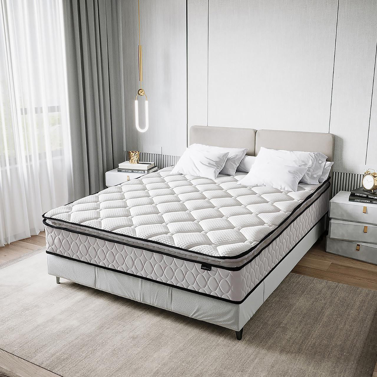 Venus Firm Pocket Spring Pillow Top Mattress - Queen - Lifestyle