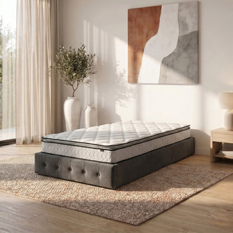 Venus Single 23cm Pillow Top Pocket Spring Mattress in Firm