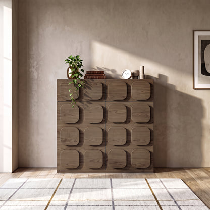 Adrian 100cm Storage Sideboard in Walnut