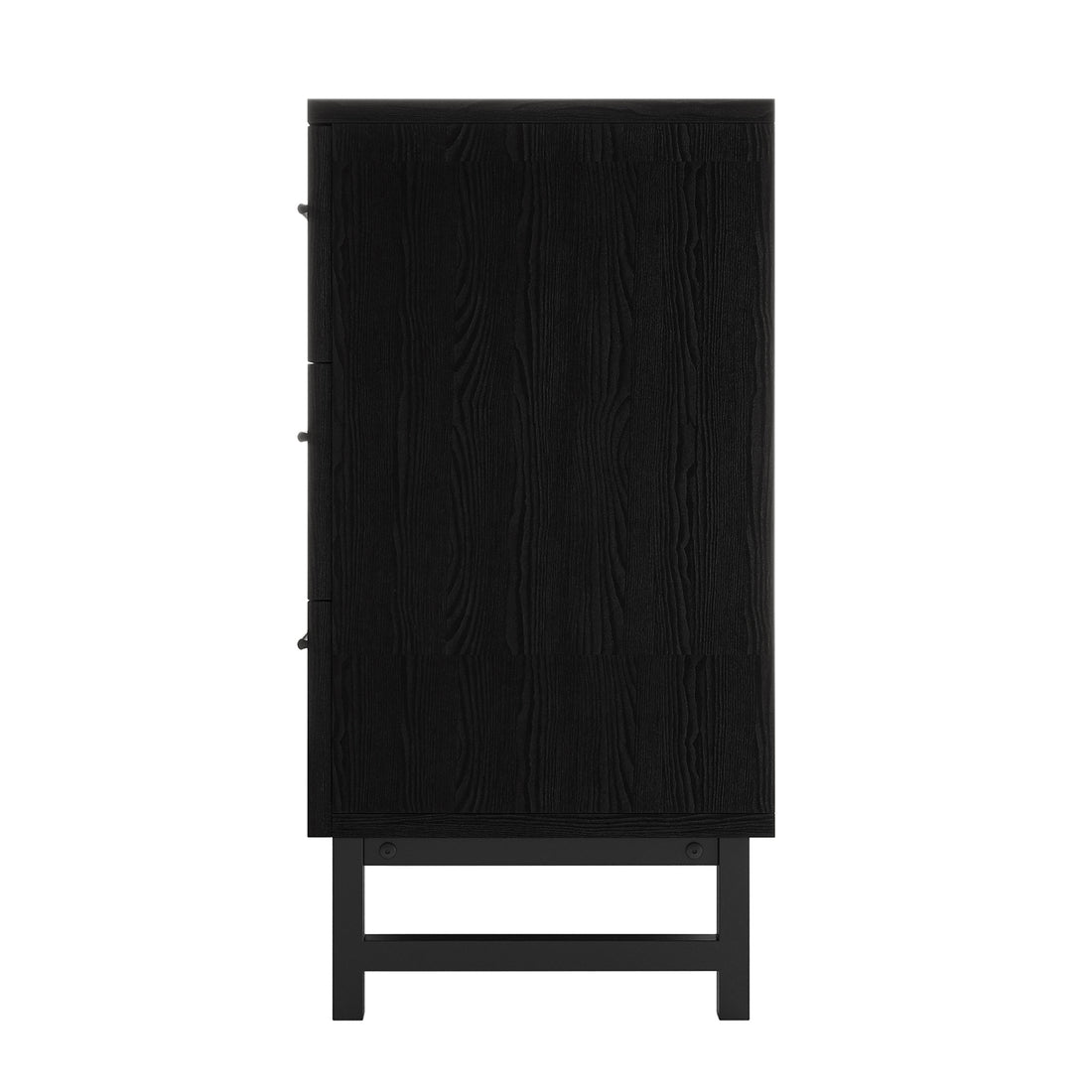 Anderson 160cm Fluted Sideboard Buffet - Black