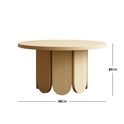 Hugo 70cm Coffee Table Natural