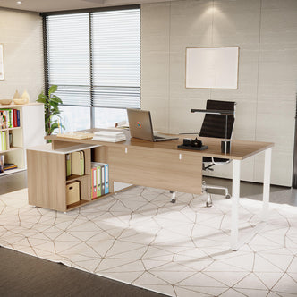 Weldona 200cm Executive Office Desk - Lifestyle