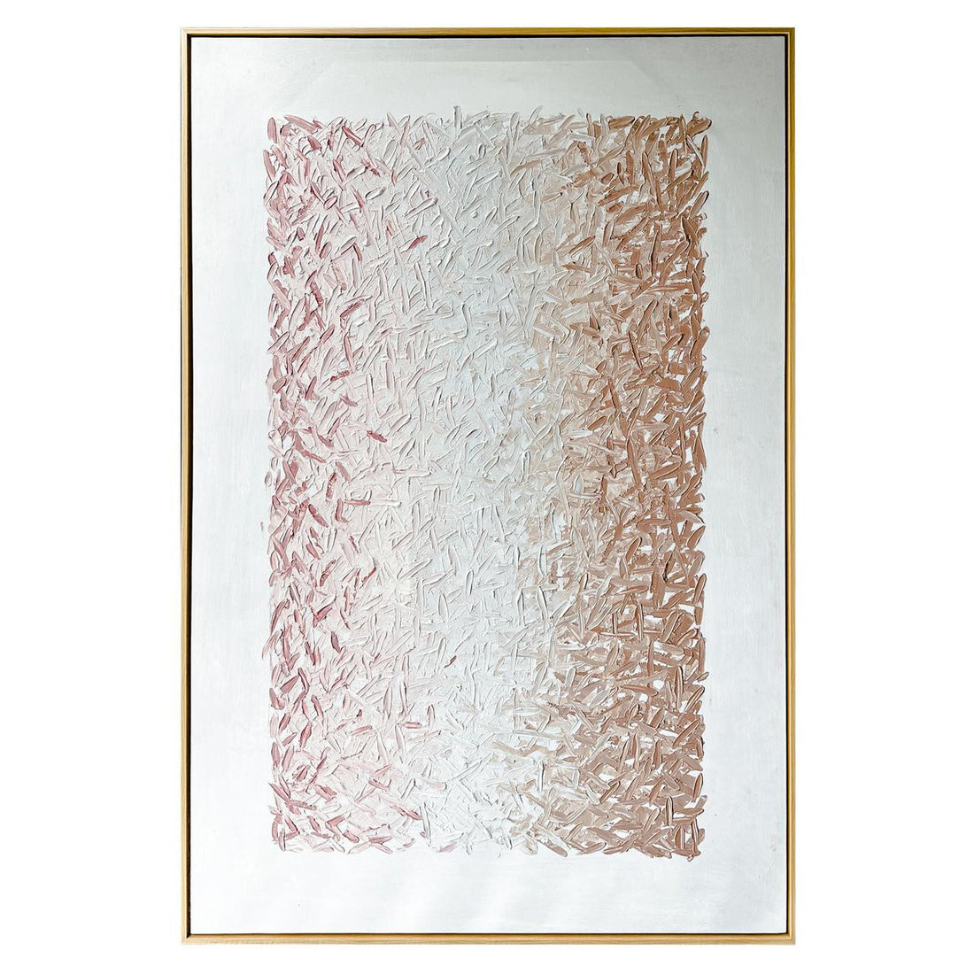 Amelia Textured Canvas Hanging Wall Art Frame - 120x180cm