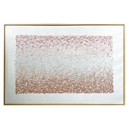 Front view of Amelia Textured Canvas Hanging Wall Art Frame - 120x180cm