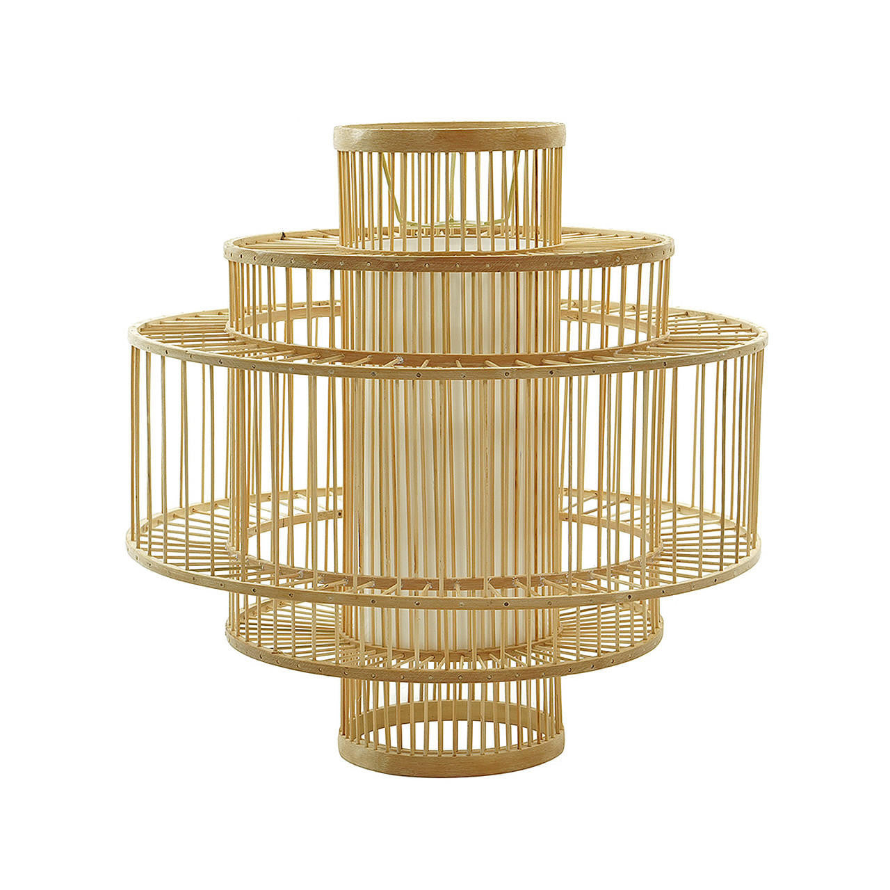 Elise 40cm Bamboo Lamp Shade - Natural
