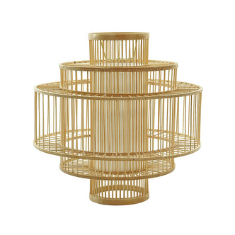 Elise 40cm Bamboo Lamp Shade - Natural