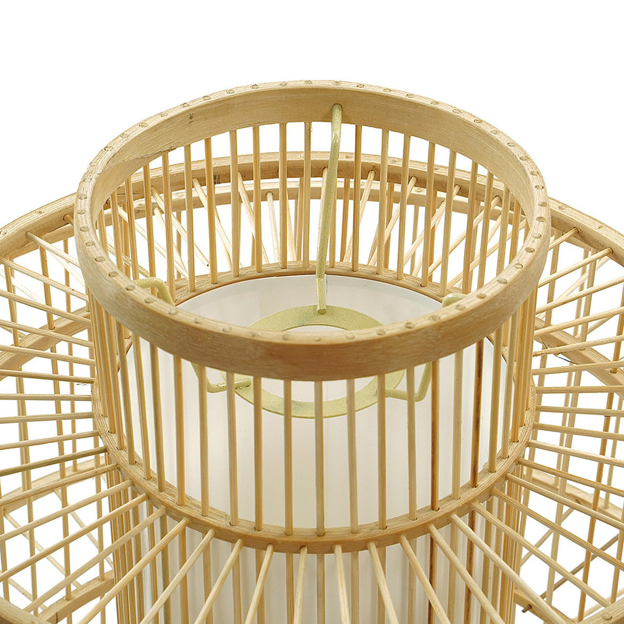 Elise 40cm Bamboo Lamp Shade - Natural