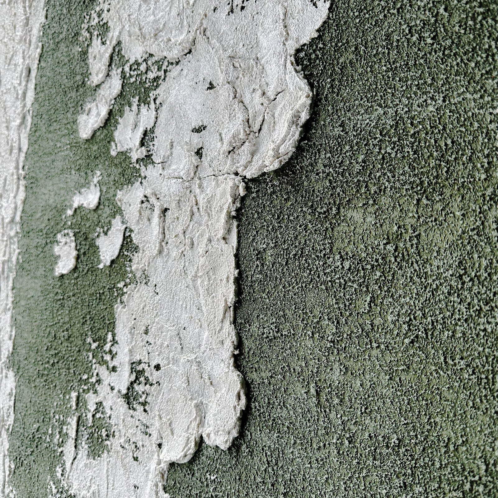 Close-up of Serene Modern Abstract Textured Wall Art, highlighting the intricate 3D texture, hand-painted details, and clear gel finish on the poly-cotton canvas.