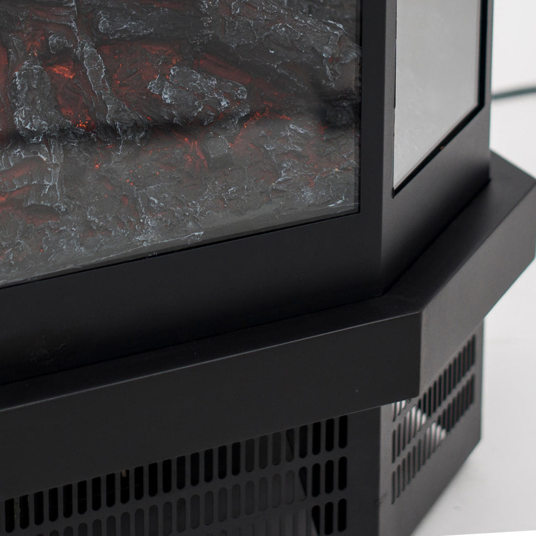 Colorado Free Standing 1500W Electric Fireplace Heater