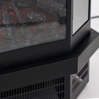 Colorado Free Standing 1500W Electric Fireplace Heater