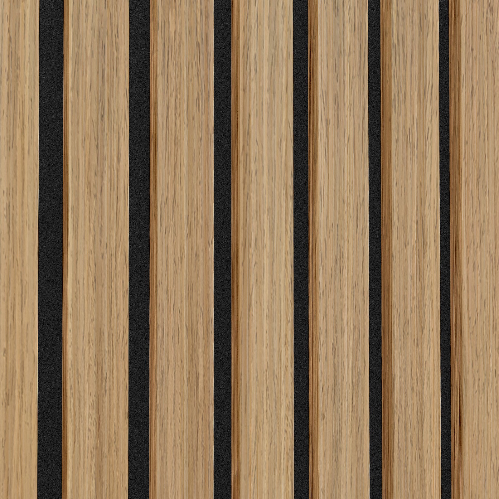 Agoran 270cm Acoustic Wood Slat Wall Panel - Set of 2, showcasing close-up details of sleek wood slats designed for modern elegance and noise reduction in home or office settings.