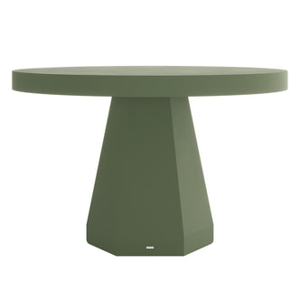 Apollo 120cm Outdoor Concrete Dining Table in Green