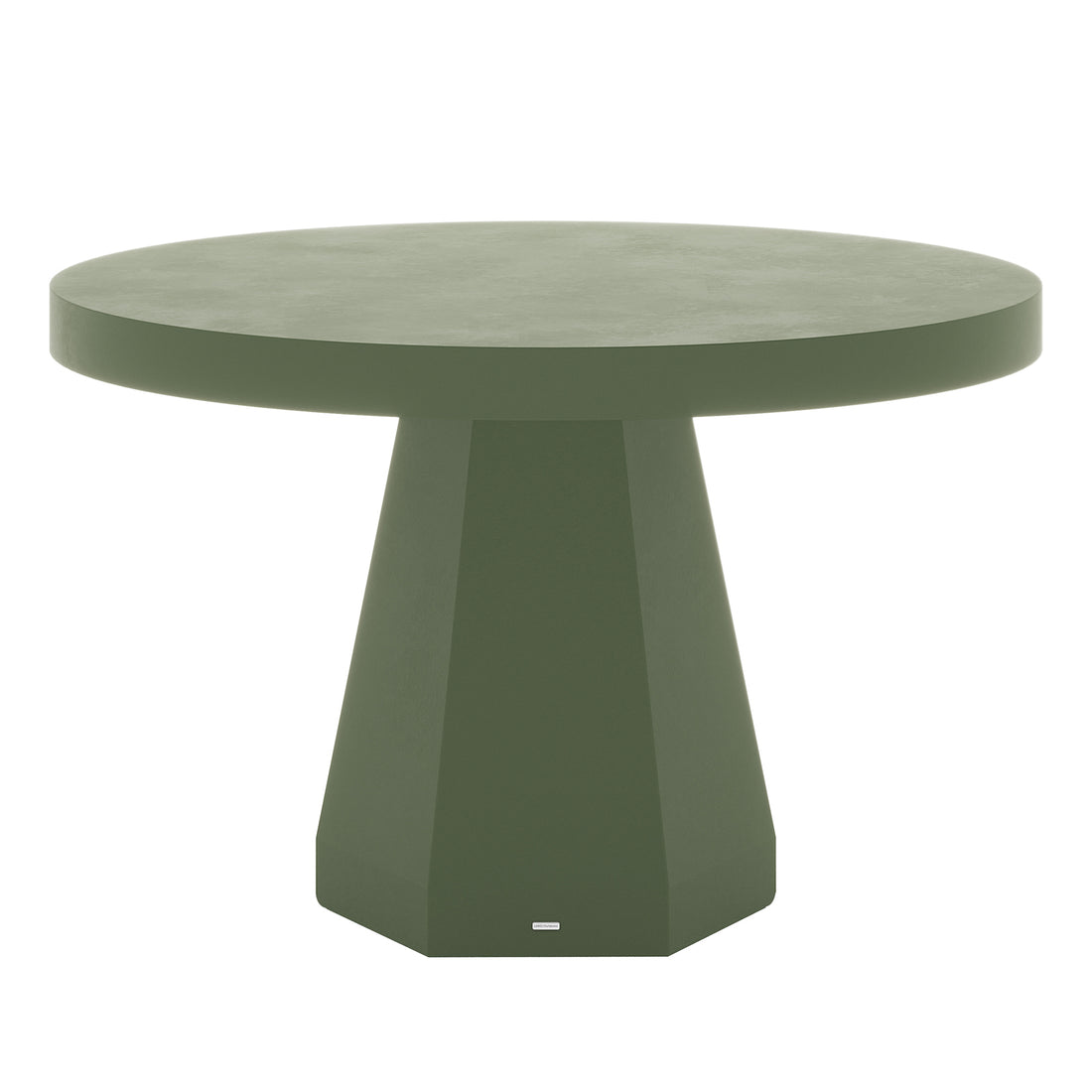 Apollo 120cm Outdoor Concrete Dining Table in Green