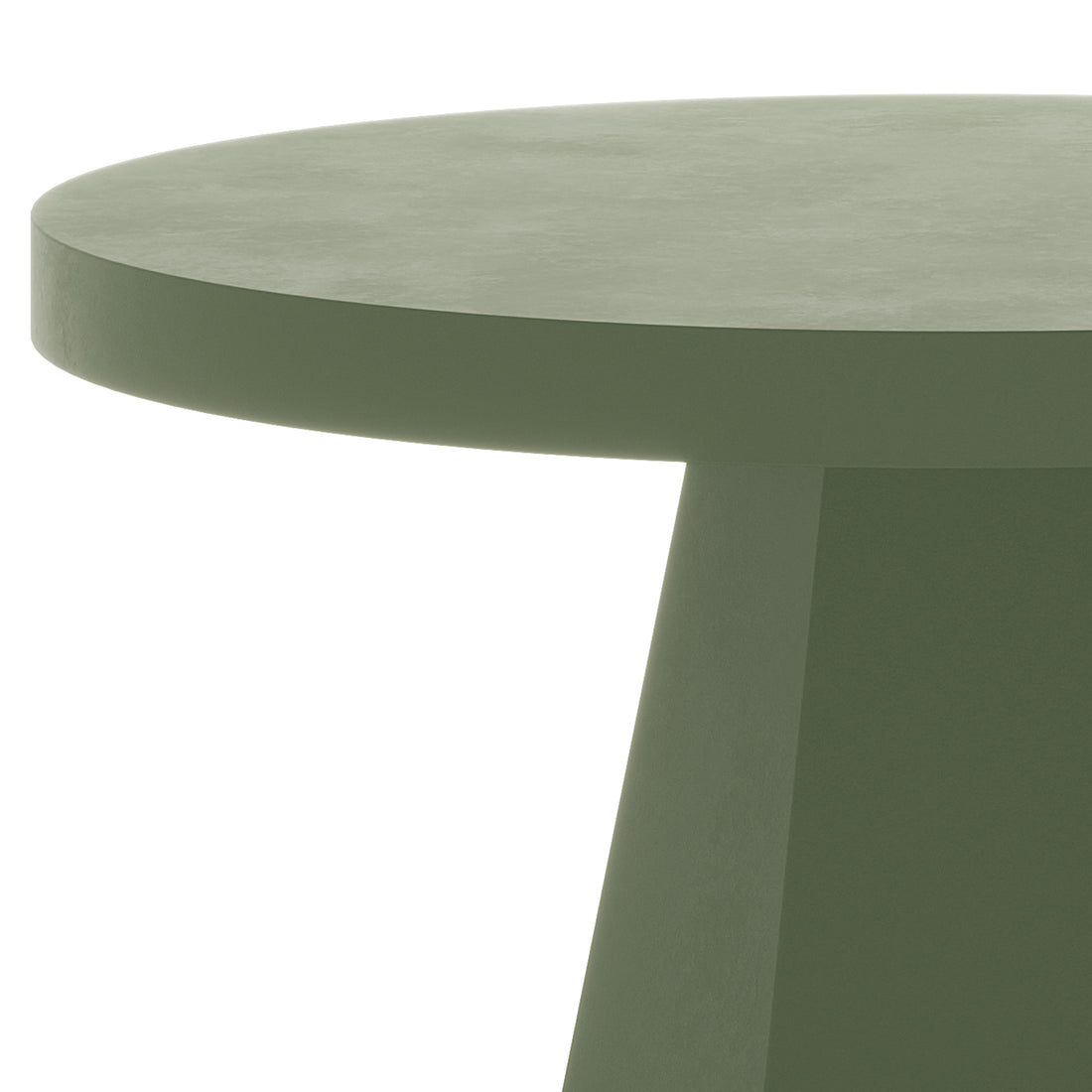 Apollo 120cm Outdoor Concrete Dining Table in Green