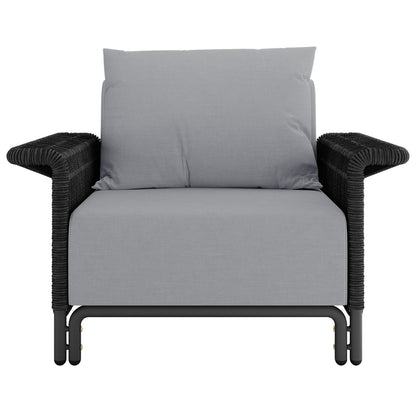 Avon 5-Seater Premium Aluminium Rattan Outdoor Lounge Set, showcasing its elegant rattan texture and plush cushion details, emphasizing luxurious comfort and durability for outdoor relaxation.