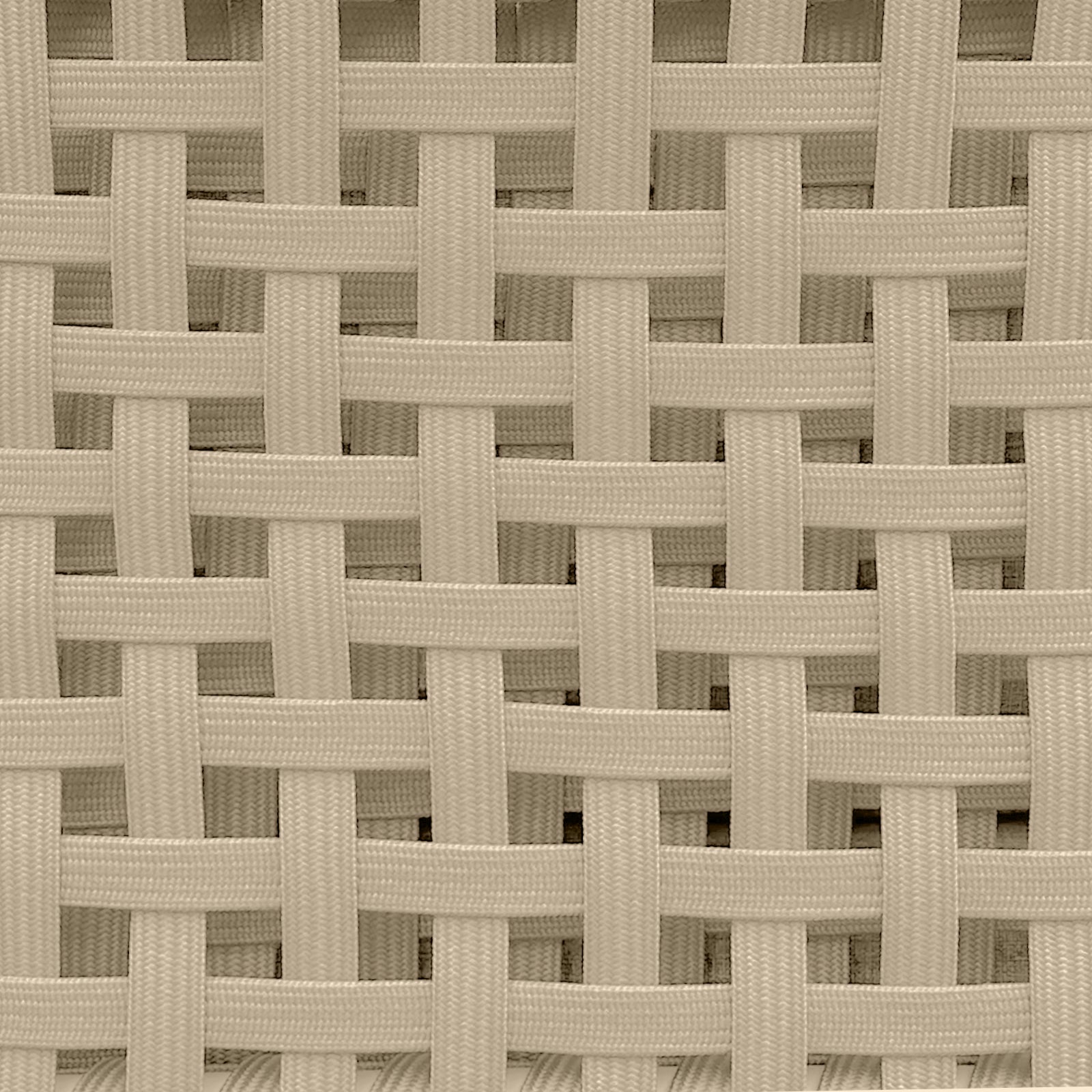 Close-up of the Breeza 5-Seater Outdoor Corner Lounge Set with Teak Table, showcasing its woven fabric pattern and sturdy rope design, highlighting its stylish and durable construction.