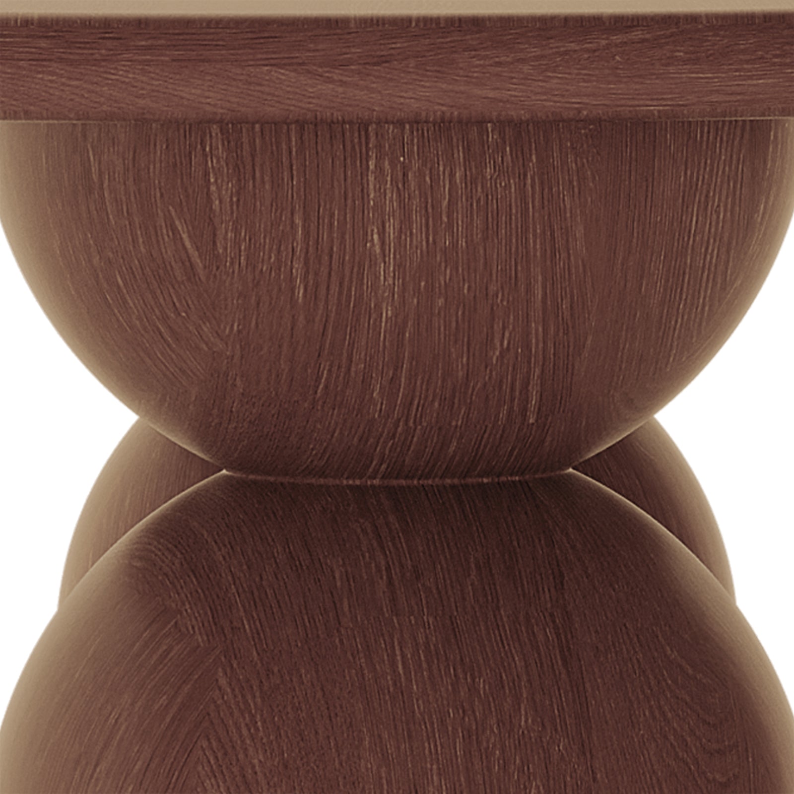 Lumen 220cm Oval Indoor/Outdoor Concrete Dining Table with a sleek oval top and unique cone-shaped base, showcasing its modern design and robust construction for versatile indoor and outdoor use.