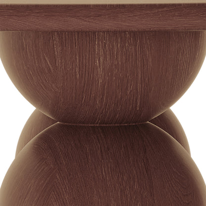 Lumen 220cm Oval Indoor/Outdoor Concrete Dining Table with a sleek oval top and unique cone-shaped base, showcasing its modern design and robust construction for versatile indoor and outdoor use.