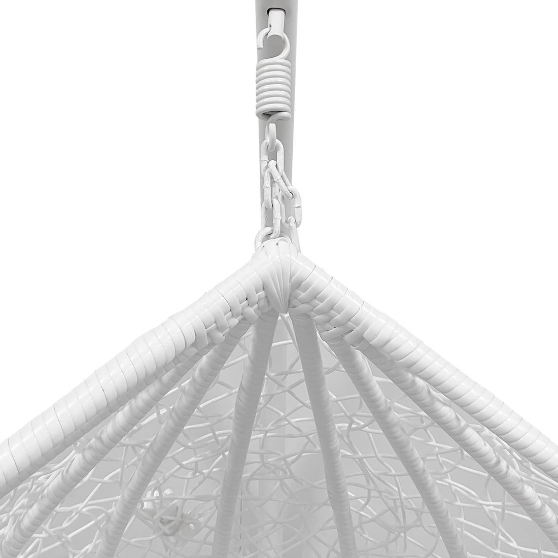 Marian Large Outdoor Hanging Egg Chair in elegant design, featuring a durable framework and cushioned seating, ideal for enhancing garden or patio comfort with its modern, versatile structure.