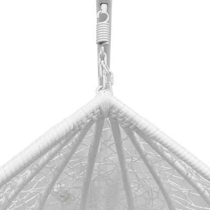 Marian Large Outdoor Hanging Egg Chair in elegant design, featuring a durable framework and cushioned seating, ideal for enhancing garden or patio comfort with its modern, versatile structure.